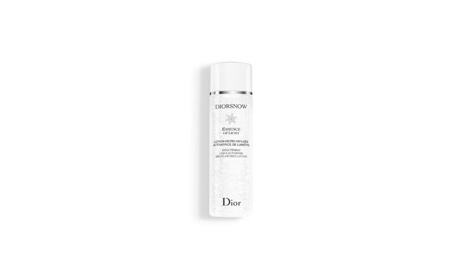 dior diorsnow brightening-light-activating micro infused lotion